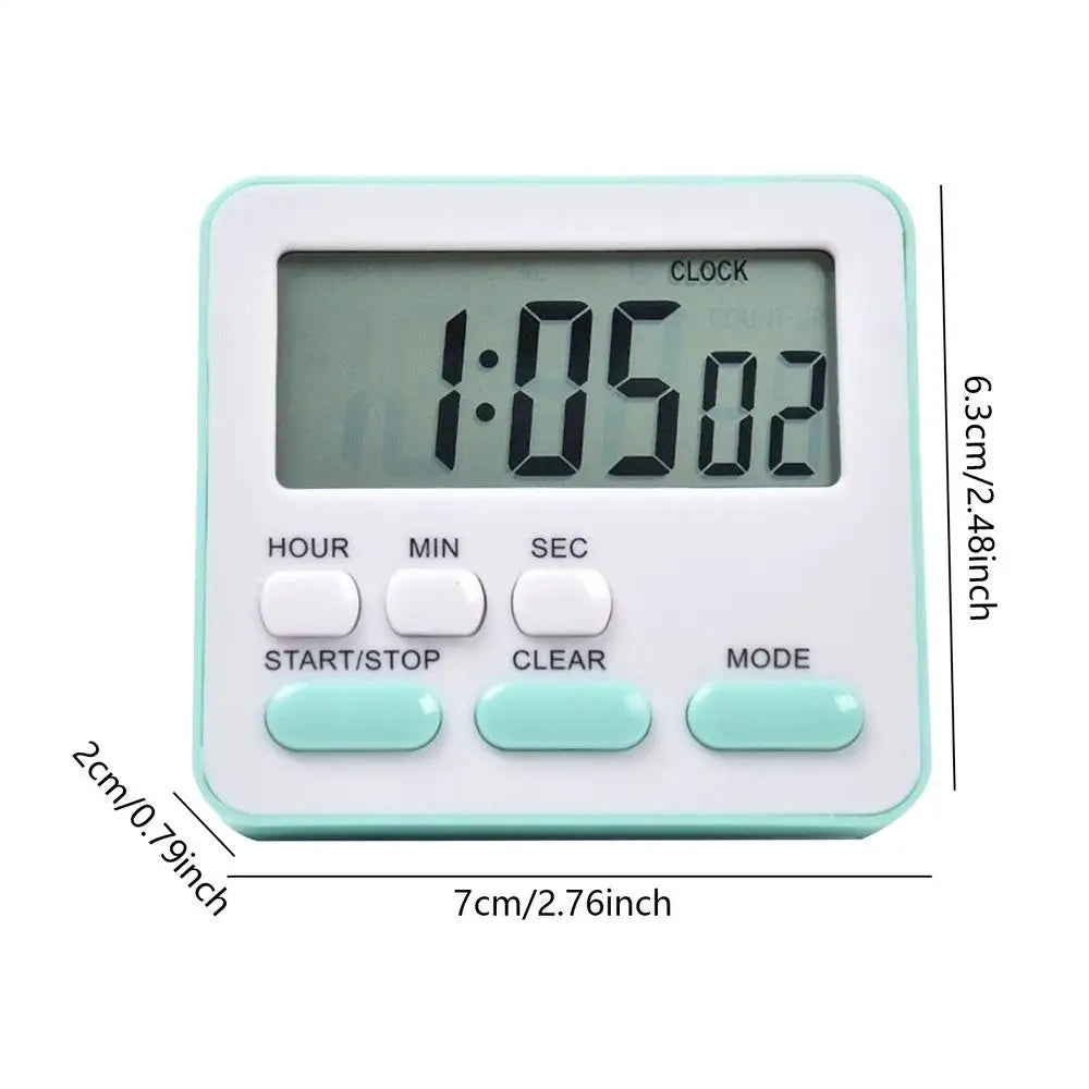 new Digital Kitchen Timer With Large Display 24-Hour Countdown Alarm For Cooking Baking, Study Workout Games & Classroom ﻿